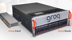 Data center hardware from Groq, which just raised $300 million in venture financing. (Image: Groq)