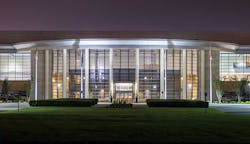The main building at Quantum Park, the historic connectivity hub now owned by American Real Estate Partners. (Image: AREP) The main building at Quantum Park, the historic connectivity hub now owned by American Real Estate Partners. (Image: AREP)