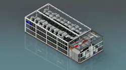 The demand for edge computing is driving interest in modular data center solutions. Photo courtesy of TAS