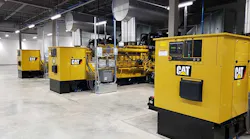 Many Texas data center operators are relying on emergency backup generators like these to keep customers online during the winter weather crisis. (Photo: Rich Miller)