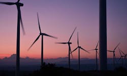 A field of wind turbines at sunrise. (Image: Unsplash) A field of wind turbines at sunrise. (Image: Unsplash)