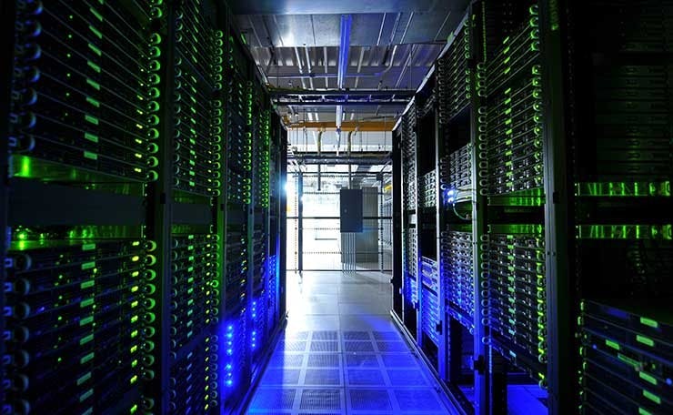 Servers inside a 365 Data Centers facility in New Jersey. (Photo: 365 Data Centers)