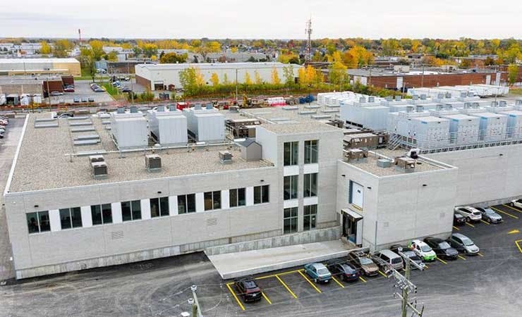 The Hypertec data center in Montreal. (Photo: Vantage Data Centers)