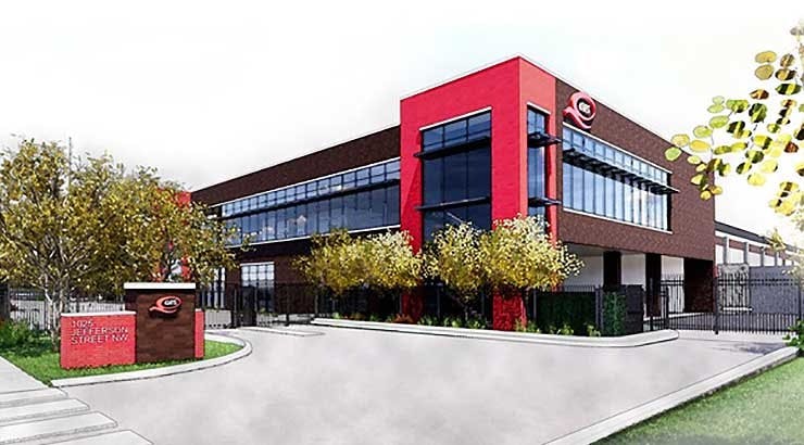 An illustration of the new QTS Data Centers expansion facility at its Metro campus in Atlanta. (Image: QTS)