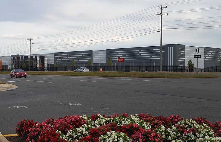 An Amazon Web Services data center in Ashburn. (Photo: Rich Miller)