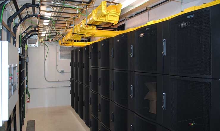 The interior of an EdgePresence edge data center. (Image: EdgePresence)