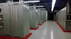 A data center power room in an Equinix facility. (Photo: Rich Miller)