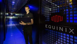 Inside an Equinix colocation center. (Image: Equinix) Inside an Equinix colocation center. (Image: Equinix)