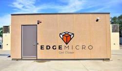 A recent deployment of an EdgeMicro modular data center. (Image: EdgeMicro)