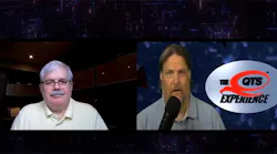 Data Center Frontier Editor Rich Miller speaks with David McCall, host of the QTS Experience podcast. (Image: QTS)
