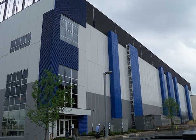 A Digital Realty data center in Clifton, New Jersey. The company has begun a new campus in nearby Totowa. (Photo: Rich Miller)