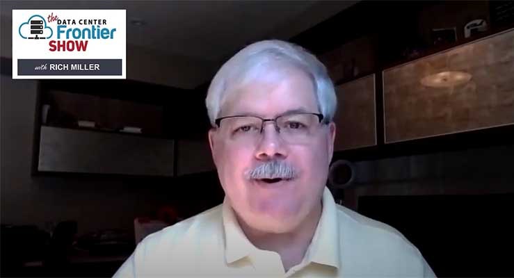 Data Center Frontier Show host Rich Miller looks at how cloud growth is reshaping how data travels around the globe. (Photo: DCF)