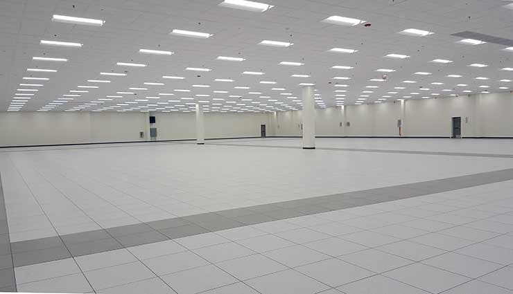 A data hall at a large data center. (Photo: Rich Miller)