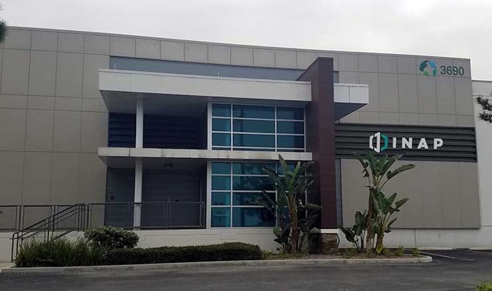 The exterior of an INAP flagship data center in Los Angeles. (Image: INAP)