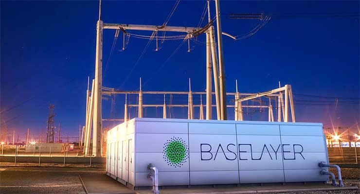 A Baselayer modular data center near Phoenix, Ariz. (Image: Baselayer)