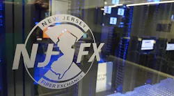 The Meet-Me-Room at the NJFX data center in Wall Township, N.J. (Photo: Rich Miller)