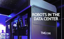 TMGcore recently launched its OTTO system, a modular data center platform using immersion cooling and managed by software and robots. (Image: TMGcore)