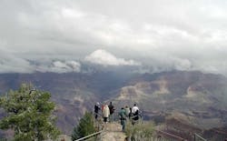 Does being out on the edge mean being far from the clouds? (Photo: Rich Miller) Does being out on the edge mean being far from the clouds? (Photo: Rich Miller)