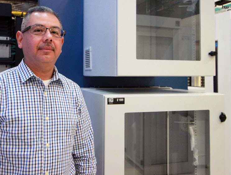 Sam Rodriguez Sr. Product Manager of Industrial Solutions at CPI, says Edge locations can be anywhere from warehouses, manufacturing floors, commercial areas to roadsides, oil fields and mines&mdash;a big difference from the environmentally controlled data center environments that IT systems administrators or data center managers are used to. (Photo: Chatsworth Products)