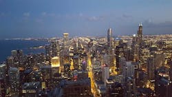 Downtown Chicago has primarily been a retail colocation market, offering connectivity and interconnection services but few large physical footprints. (Photo: Rich Miller) Downtown Chicago has primarily been a retail colocation market, offering connectivity and interconnection services but few large physical footprints. (Photo: Rich Miller)