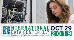The first International Data Center Day will be October 29 as an effort to raise awareness of the data center industry and to inspire the next generation of talent. The first International Data Center Day will be October 29 as an effort to raise awareness of the data center industry and to inspire the next generation of talent.