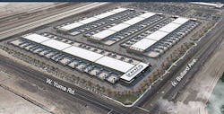 An illustration of the future Compass Data Center campus in Goodyear, Arizona. (Image: Compass Datacenters) An illustration of the future Compass Data Center campus in Goodyear, Arizona. (Image: Compass Datacenters)