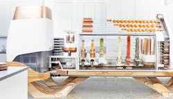 A “burger robot” assembles burgers at Creator, a San Francisco eatery pioneering a robot restaurant concept. (Photo: Creator) A “burger robot” assembles burgers at Creator, a San Francisco eatery pioneering a robot restaurant concept. (Photo: Creator)