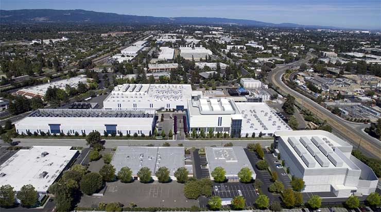 An illustration of the Vantage Data Centers campus in Santa Clara. (Image: Vantage Data Centers)