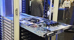 Liquid-cooled servers are becoming more common as data center cooling evolves. (Photo: Rich Miller) Liquid-cooled servers are becoming more common as data center cooling evolves. (Photo: Rich Miller)