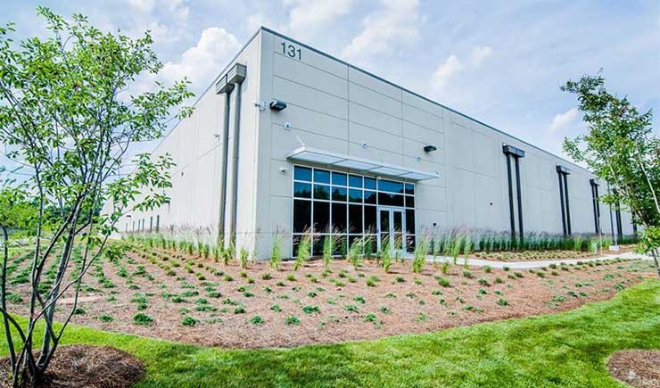 The exterior of the T5 Data Centers property in Kings Mountain, North Carolina near Charlotte. (Photo: T5 Data Centers)