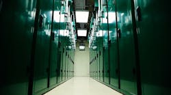 An aisle inside a ScaleMatrix data center, with its custom containment colo cabinets. (Image: ScaleMatrix) An aisle inside a ScaleMatrix data center, with its custom containment colo cabinets. (Image: ScaleMatrix)
