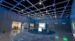 The lobby of the Aligned Energy data center in Phoenix, which is being expanded by 200,000 square feet. (Photo: Aligned Energy)