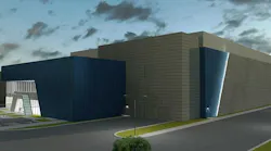 An illustration of an Aligned Energy data center planned for Ashburn, Virginia. (Image: Aligned Energy)