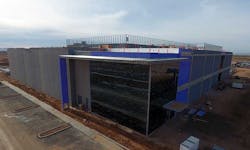 The first building on the EdgeCore Internet Real Estate data center campus in Mesa, Airzona is nearing completion. (Photo: EdgeCore) The first building on the EdgeCore Internet Real Estate data center campus in Mesa, Airzona is nearing completion. (Photo: EdgeCore)