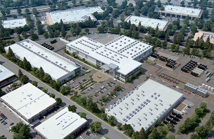 There is currently a limited supply of data center space in Silicon Valley, which has prompted several companies to undertake construction projects to bring additional capacity online. (Photo: Vantage Data Centers)