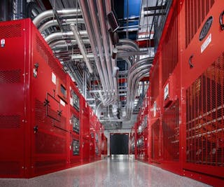A power room inside the SUPERNAP campus in Las Vegas. (Photo: Switch)
