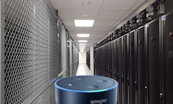 Can voice assistants play a role in the data center? Bill Kleyman argues that they can. (Image: Rich Miller, Amazon) Can voice assistants play a role in the data center? Bill Kleyman argues that they can. (Image: Rich Miller, Amazon)