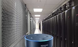 Can voice assistants play a role in the data center? Bill Kleyman argues that they can. (Image: Rich Miller, Amazon)
