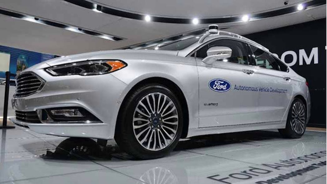 Autonomous vehicles will impact the edge. (Source: Ford Motor Co.)
