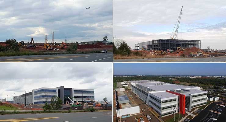 A look at the progression of a major greenfield data center &ndash; in this case, QTS Ashburn &ndash; from inception to completion.