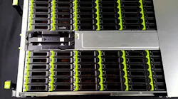 As we generate more data, it translates into larger storage requirements in the data center. An example: The Bryce Canyon storage unit from Facebook packs 72 hard disk drives inserted vertically into a 4U enclosure. (Photo: Facebook)