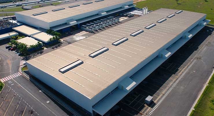 An aerial view of the Ascenty data center campus in Sumare, Braxil. Ascenty has been acquired by Digital Realty for $1.8 billion. (Photo: Ascenty),