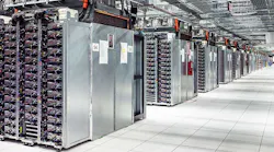 Companies are handling more and more data, as seen in the endless rows of servers in this Google data center in Oklahoma. (Photo: Google)
