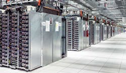 Companies are handling more and more data, as seen in the endless rows of servers in this Google data center in Oklahoma. (Photo: Google) Companies are handling more and more data, as seen in the endless rows of servers in this Google data center in Oklahoma. (Photo: Google)