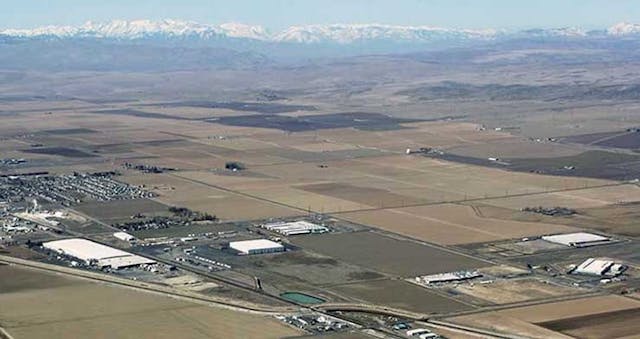 An aerial view of some of the data center campuses in Quincy, Washington. (Photo: Port of Quincy)