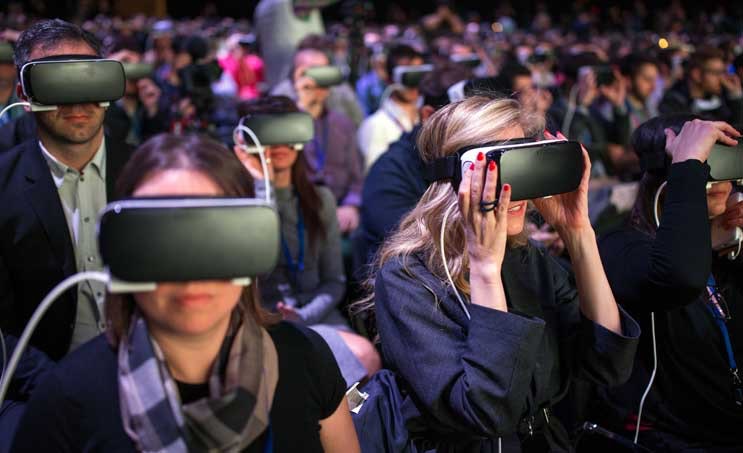 Virtual reality requires larger file sizes and more bandwidth than current applications, providing a test for digital infrastructure. (Photo: Facebook)