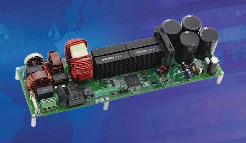 A reference design for a Transphorm AC to DC Power System using gallium nitride (GaN) technology. (Image: Transphorm USA)