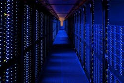 Rows of servers inside an Amazon data center (Image: James Hamilton, Amazon Web Services) Rows of servers inside an Amazon data center (Image: James Hamilton, Amazon Web Services)