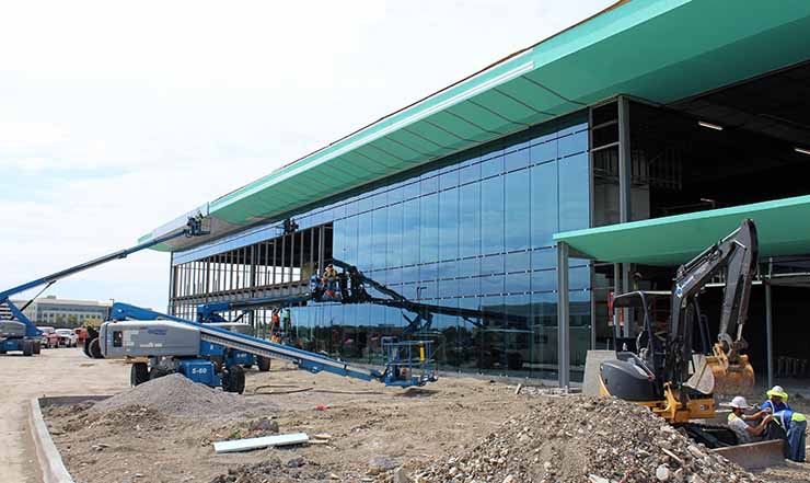 A Stream Data Centers project under construction in the Dallas area. (Photo: Stream Data Centers)