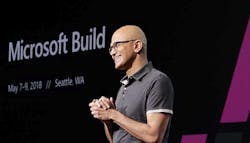 Microsoft CEO Satya Nadella speaks at the Microsoft Build conference in Seattle (Photo: Microsoft) Microsoft CEO Satya Nadella speaks at the Microsoft Build conference in Seattle (Photo: Microsoft)